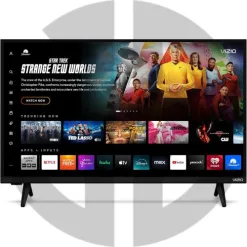 VIZIO 40-inch Full HD 1080p Smart TV with DTS Virtual: X, Alexa Compatibility, Google Cast Built-in, Bluetooth Headphone Capable, (VFD40M-08 New)